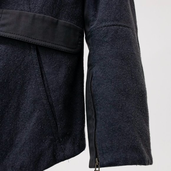 Annette Gortz Charcoal Grey Fleece Jacket - Picture 6 of 13